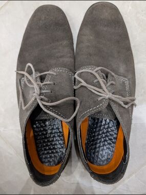 2/$35 Hush Puppies Suede Oxford Shoes – Men’s Size 10.5M – Gray
